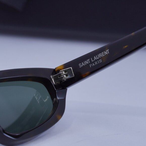 Saint Laurent SL634 NOVA 002 Cat Eye Sunglasses – Dark Havana main image 5